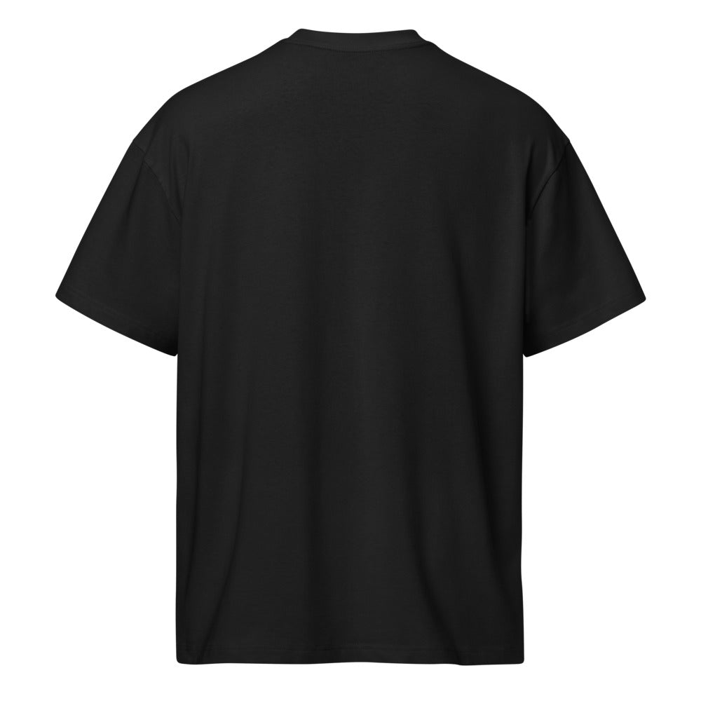 Back of the black tee (blank)