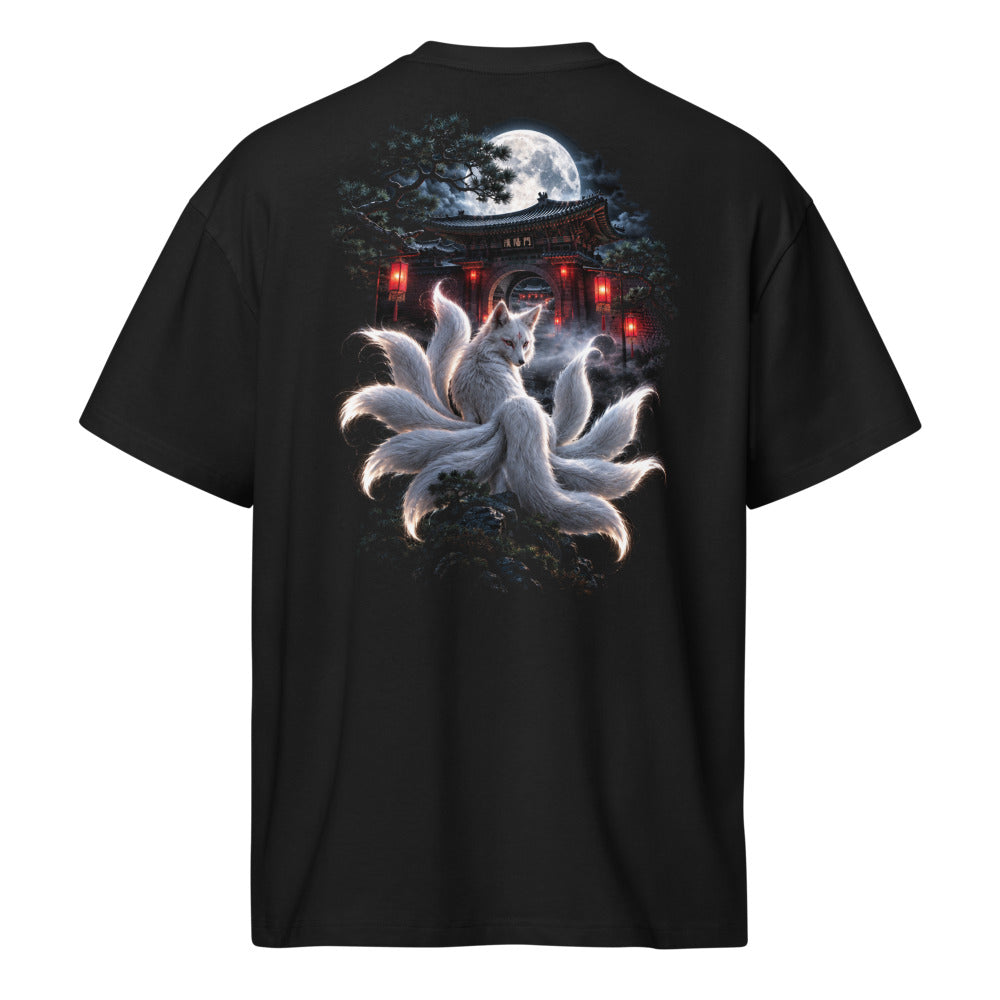 Gumiho Oversized Tee - Black, back
