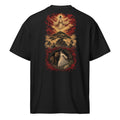 Dangun Oversized Tee in black, back print